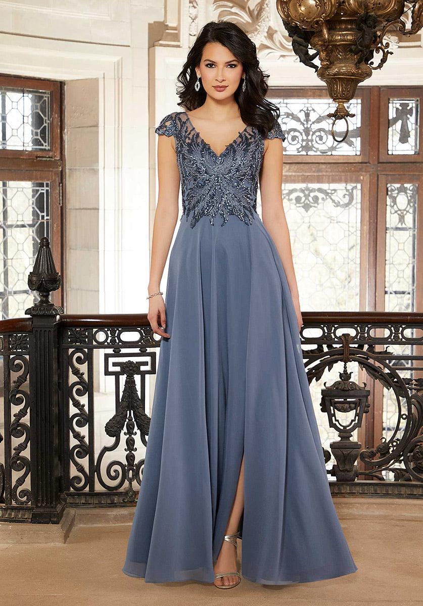 MGNY Madeline Gardner New York 72605 Long Formal Dress