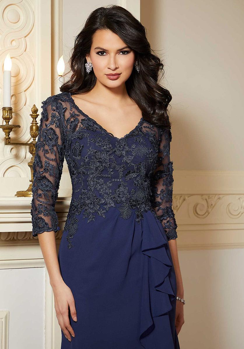 MGNY Madeline Gardner New York 72619 Long Formal Dress