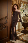 Mother of the Bride Dresses Long Mother of the Bride Formal Dress Cocoa