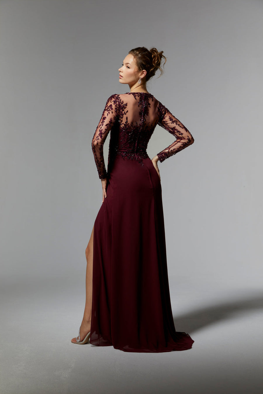 Mother of the Bride Dresses Long Formal Evening Mother of the Bride Dress Bordeaux
