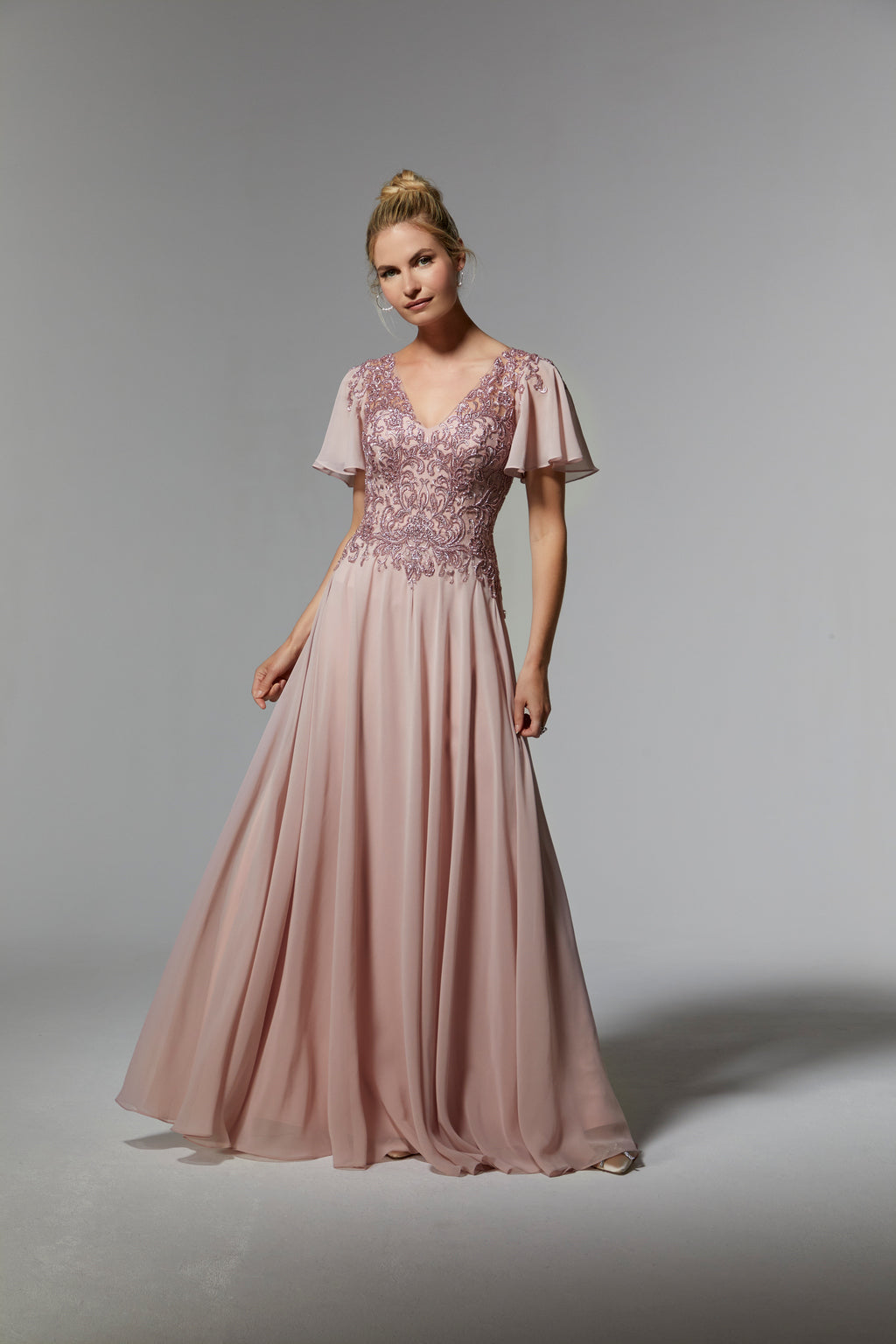 Mother of the Bride Dresses Long Formal Evening Mother of the Bride Dress Blush