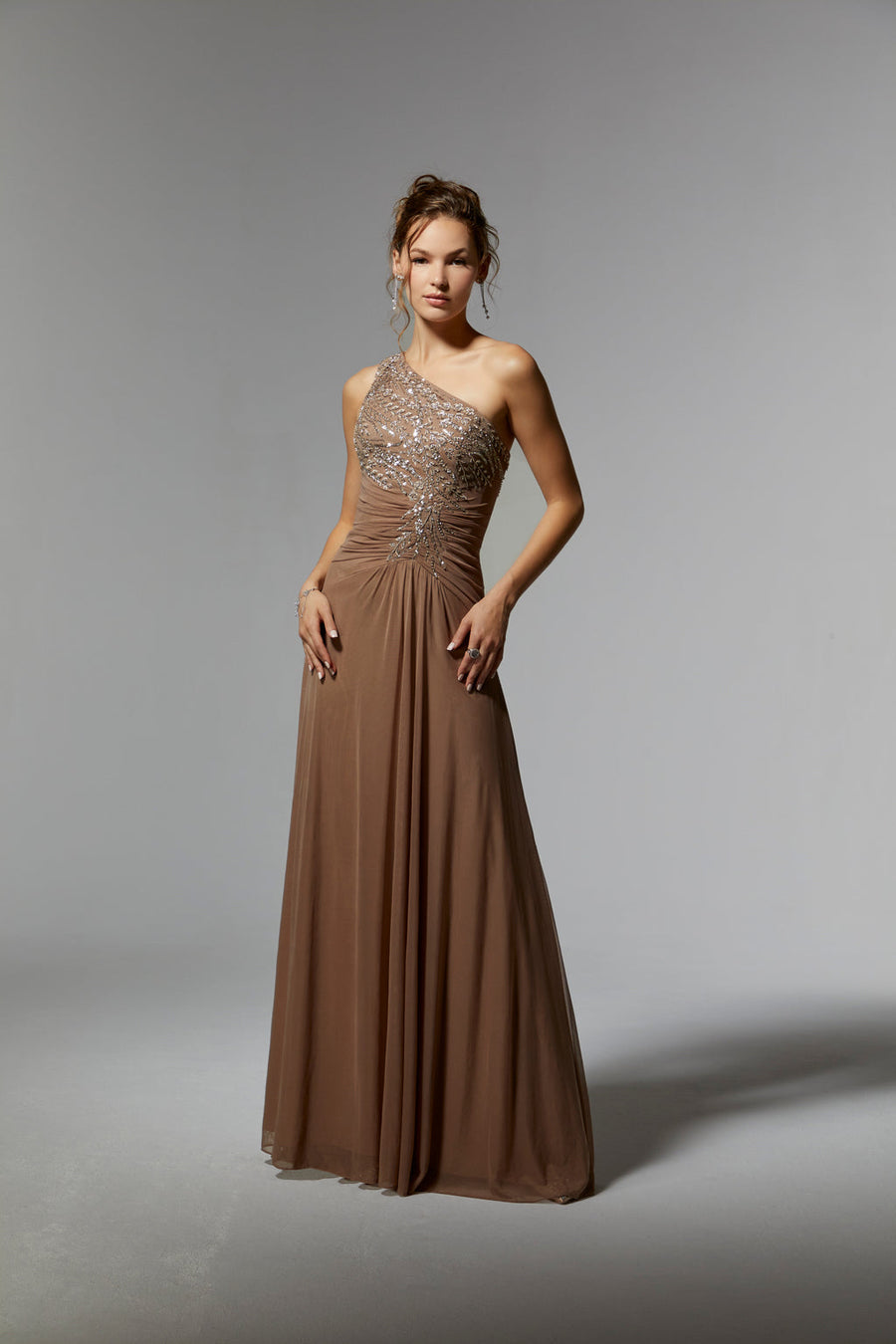 Formal Dresses Long Formal Evening Dress Taupe