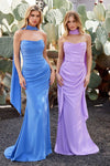 Prom Dresses Fitted Long Formal Prom Dress Lavender