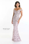 Formal Dresses Long Formal Beaded Lace Ombre Evening Dress Champagne Ombre