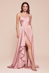 Prom Dresses Formal Long A Line Prom Dress Mauve