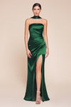 Prom Dresses Long Formal Fitted Prom Evening Dress Emerald