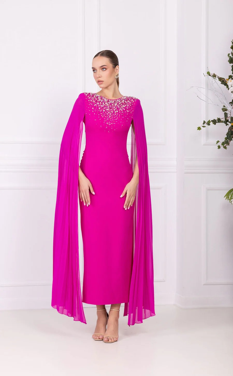 Formal  Dresses Long Formal Evening Dress Fuchsia