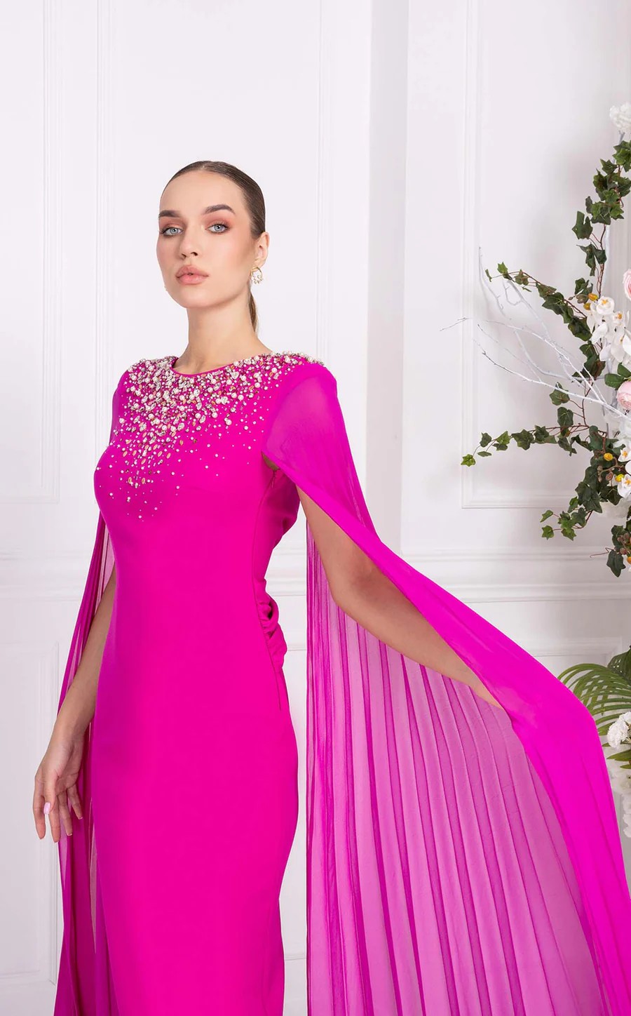 Formal  Dresses Long Formal Evening Dress Fuchsia