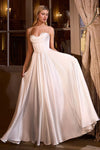 Wedding Dresses Long Wedding A Line Dress Off White