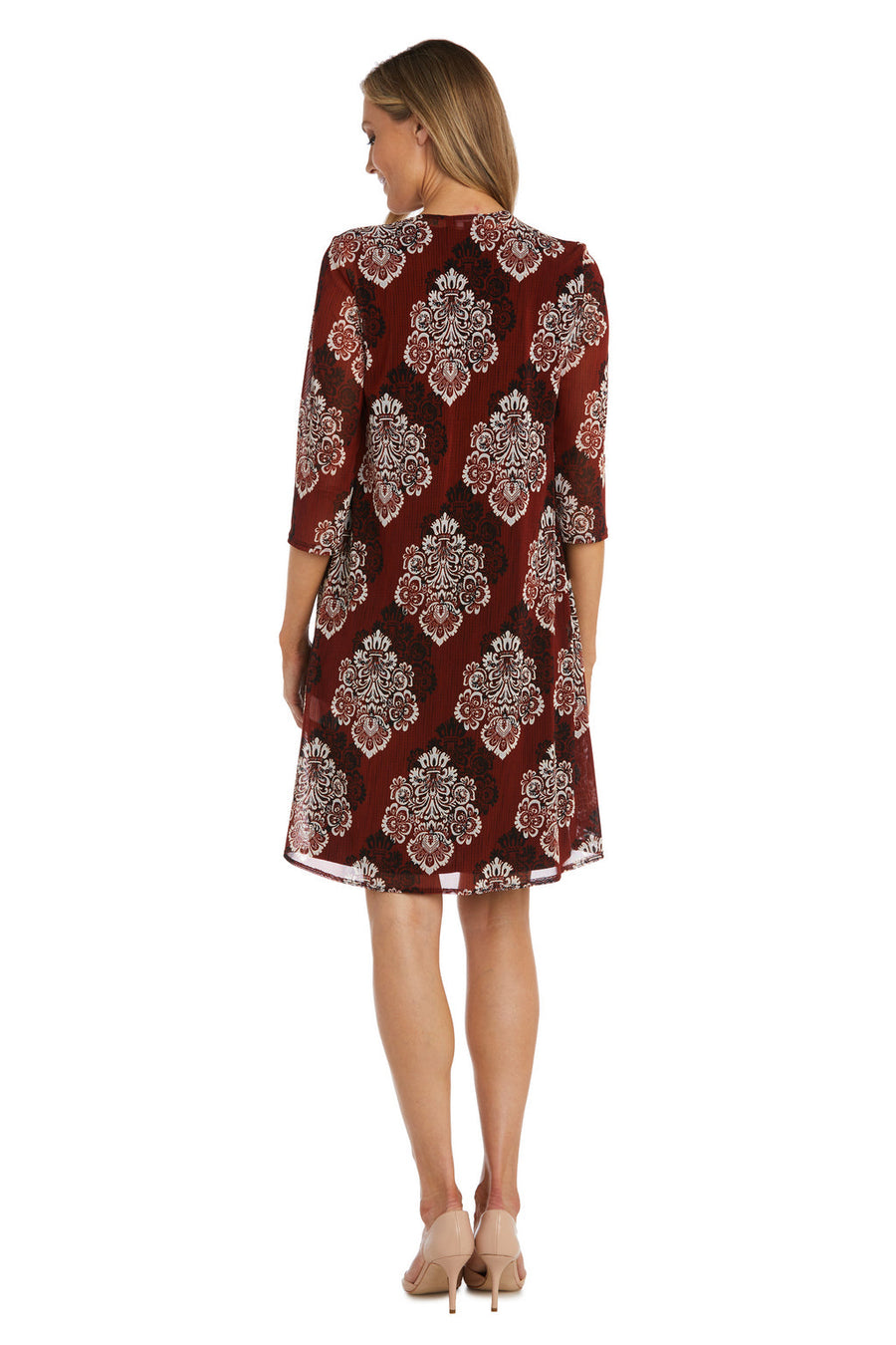 Mother of the Bride Dresses Short Printed Jacket Mother of the Bride Jacket Dress Spice