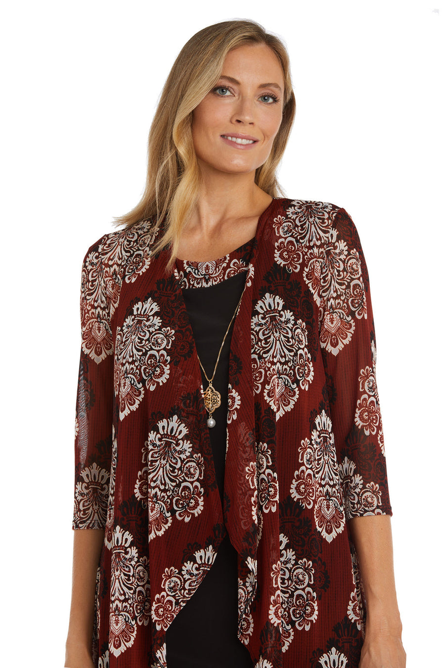 Mother of the Bride Dresses Short Printed Jacket Mother of the Bride Jacket Dress Spice