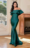 Formal Dresses Fitted Long Evening Formal Dress Hunter