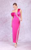 Prom Dresses Prom Formal Long Beaded Dress  Fuchsia