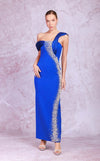 Prom Dresses Prom Formal Long Beaded Dress  Royal