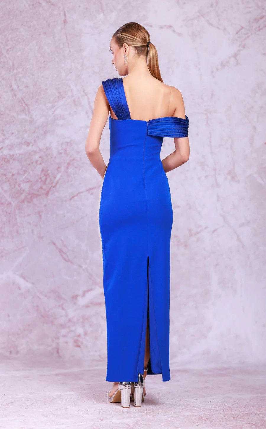 Prom Dresses Prom Formal Long Beaded Dress  Royal