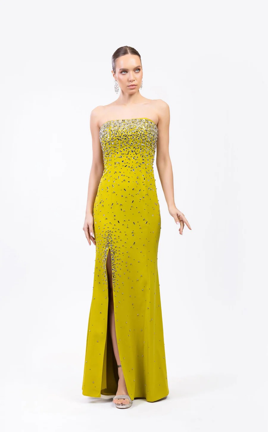 Prom Dresses Long Formal High Slit Prom Dress Kiwi