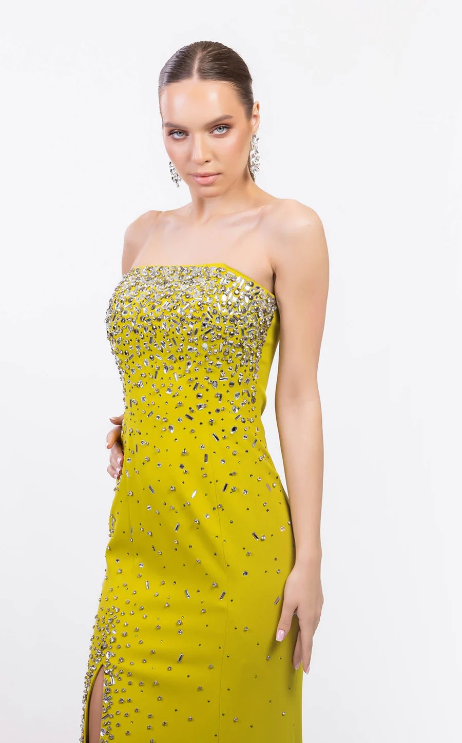 Prom Dresses Long Formal High Slit Prom Dress Kiwi