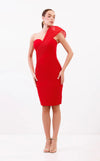 Cocktail Dresses Homecoming Short Fitted Cocktail Dress Red