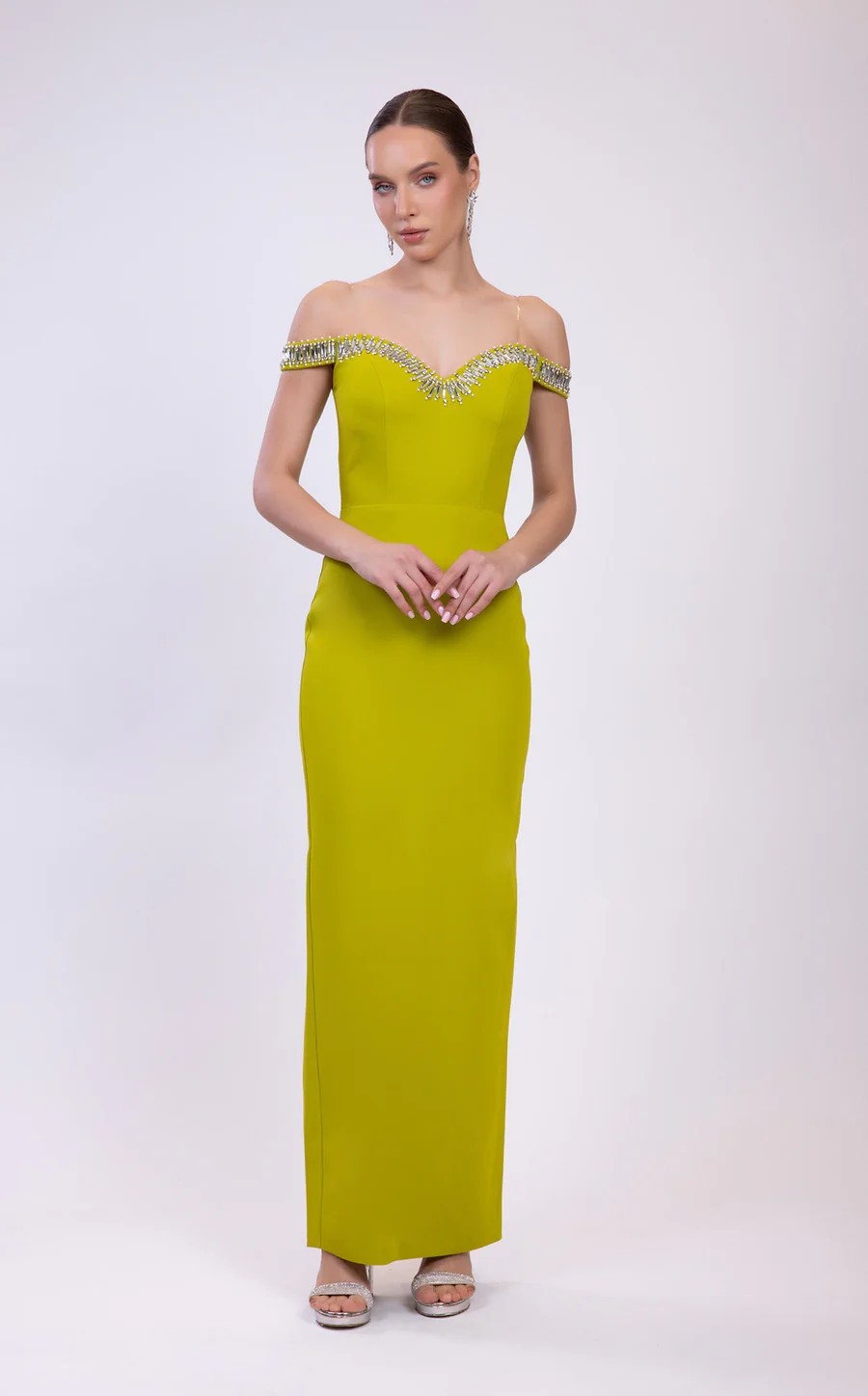 Prom DressesLong Evening Formal Beaded Prom Dress Kiwi