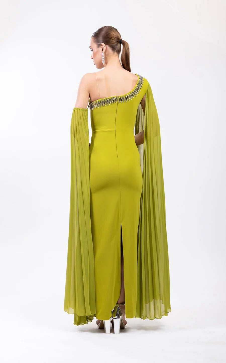 Prom Dresses Long Formal Fitted Cape Evening Prom Dress Kiwi