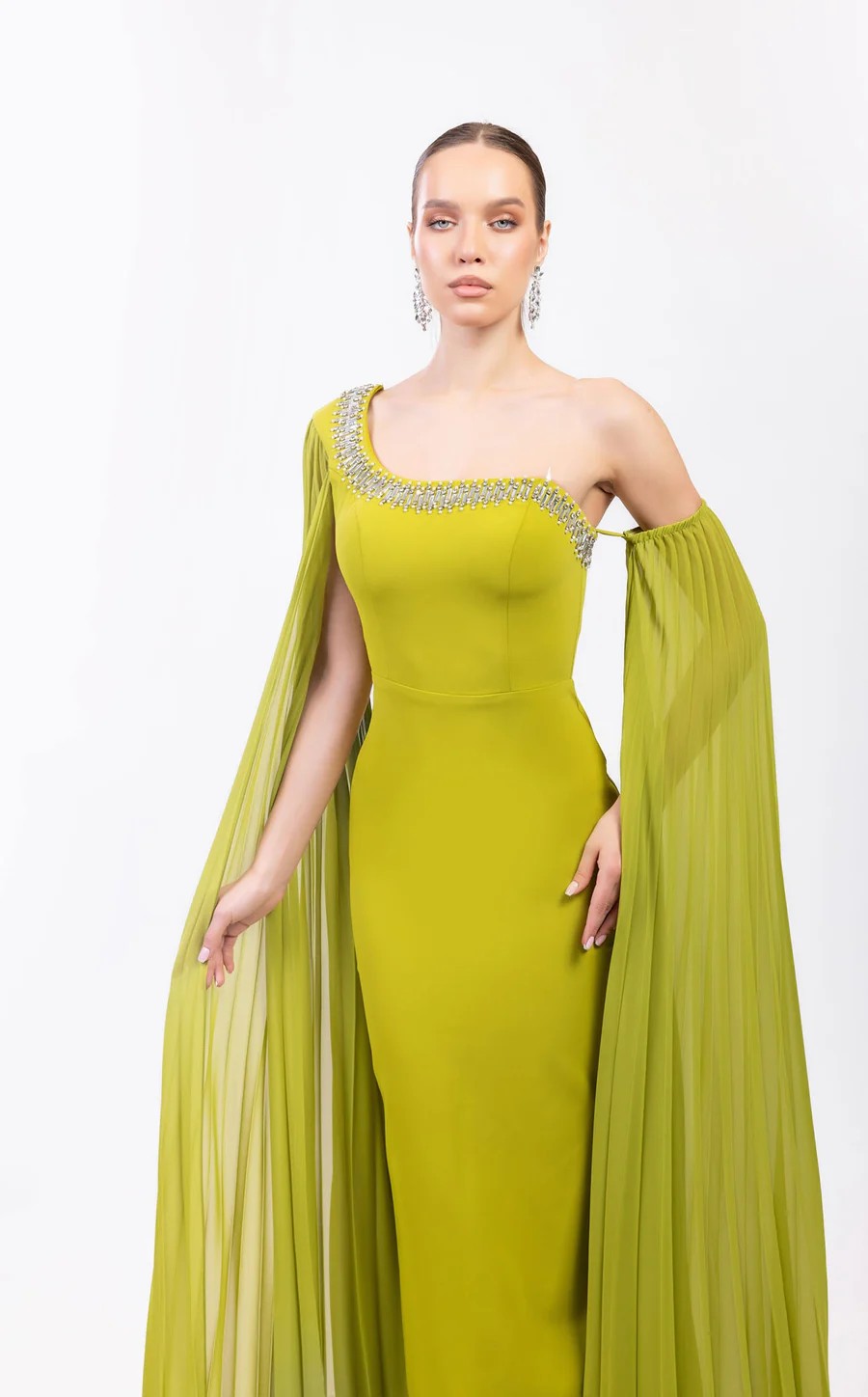 Prom Dresses Long Formal Fitted Cape Evening Prom Dress Kiwi