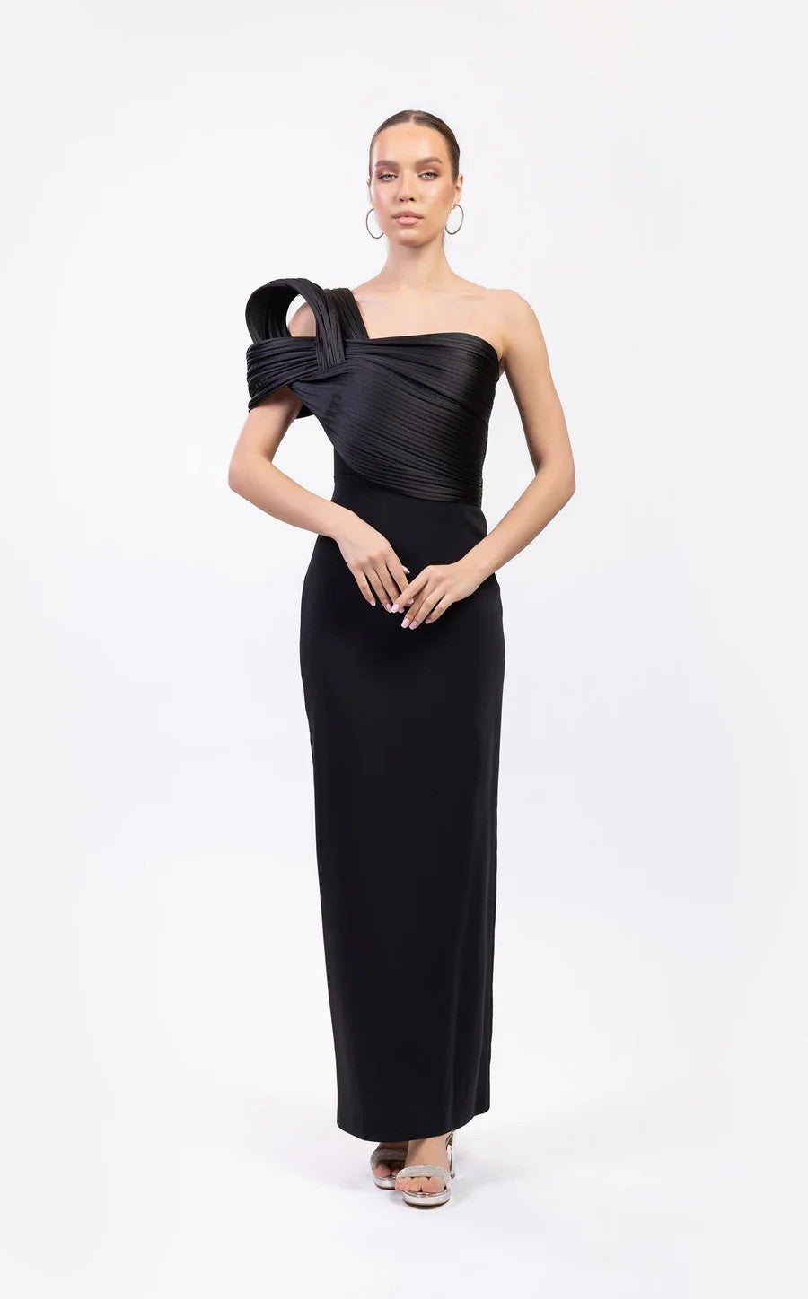 Prom Dresses Fitted Long Formal Evening Prom Dress Black