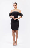 Cocktail Dresses Homecoming Short Beaded Cocktail Dress Black