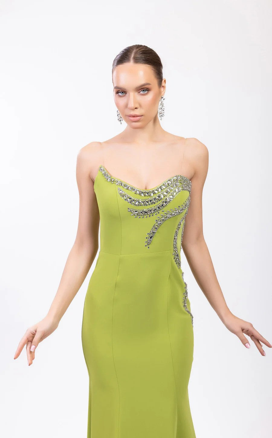 Prom Dresses Long Mermaid Formal Beaded Prom Dress Kiwi