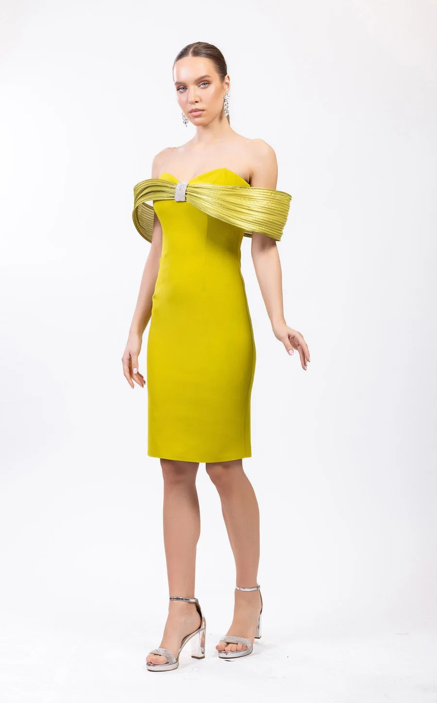 Cocktail Dresses Short Homecoming Fitted Cocktail Knee Length Dress Kiwi