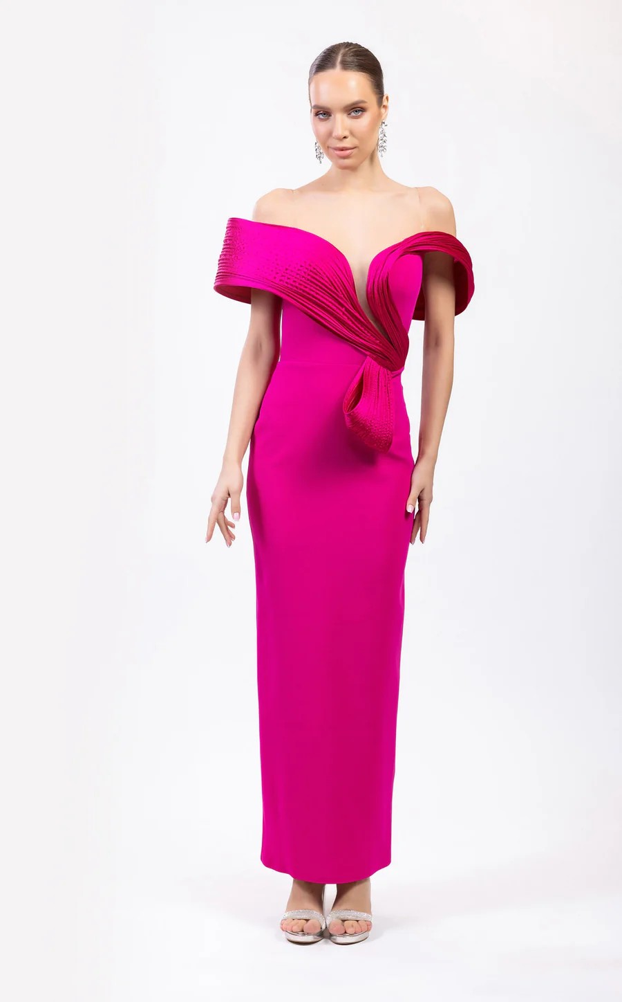 Prom Dresses Prom Long Fitted Evening Formal Dress Fuchsia