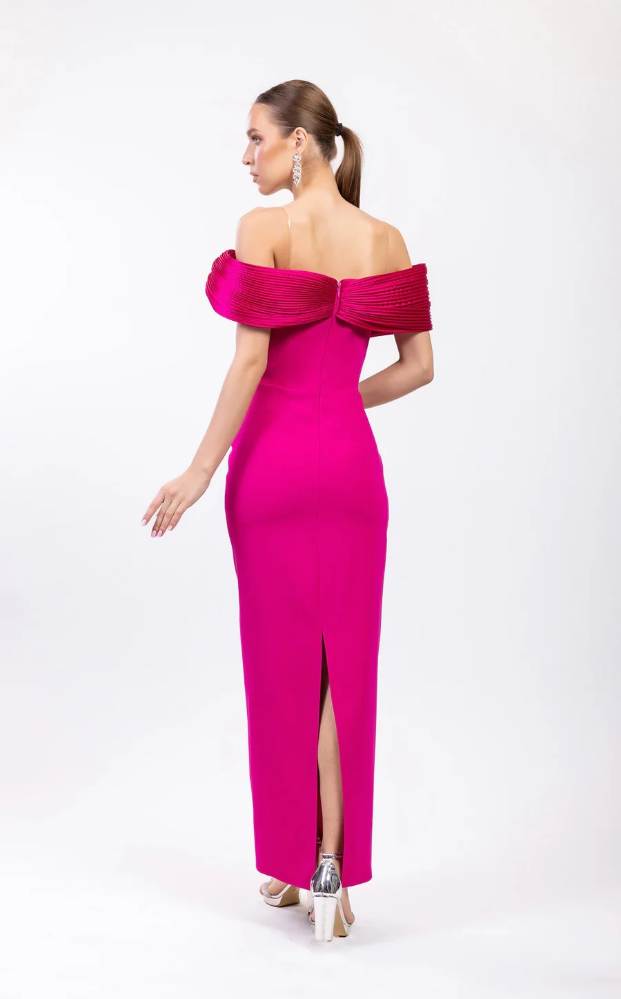 Prom Dresses Prom Long Fitted Evening Formal Dress Fuchsia