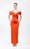 Prom Dresses Prom Long Fitted Evening Formal Dress Orange