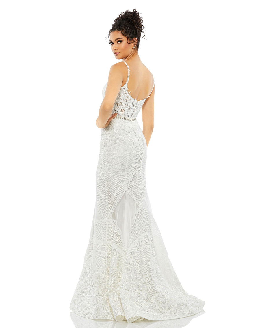 Mac Duggal 79082 Prom Long Mermaid Lace Gown