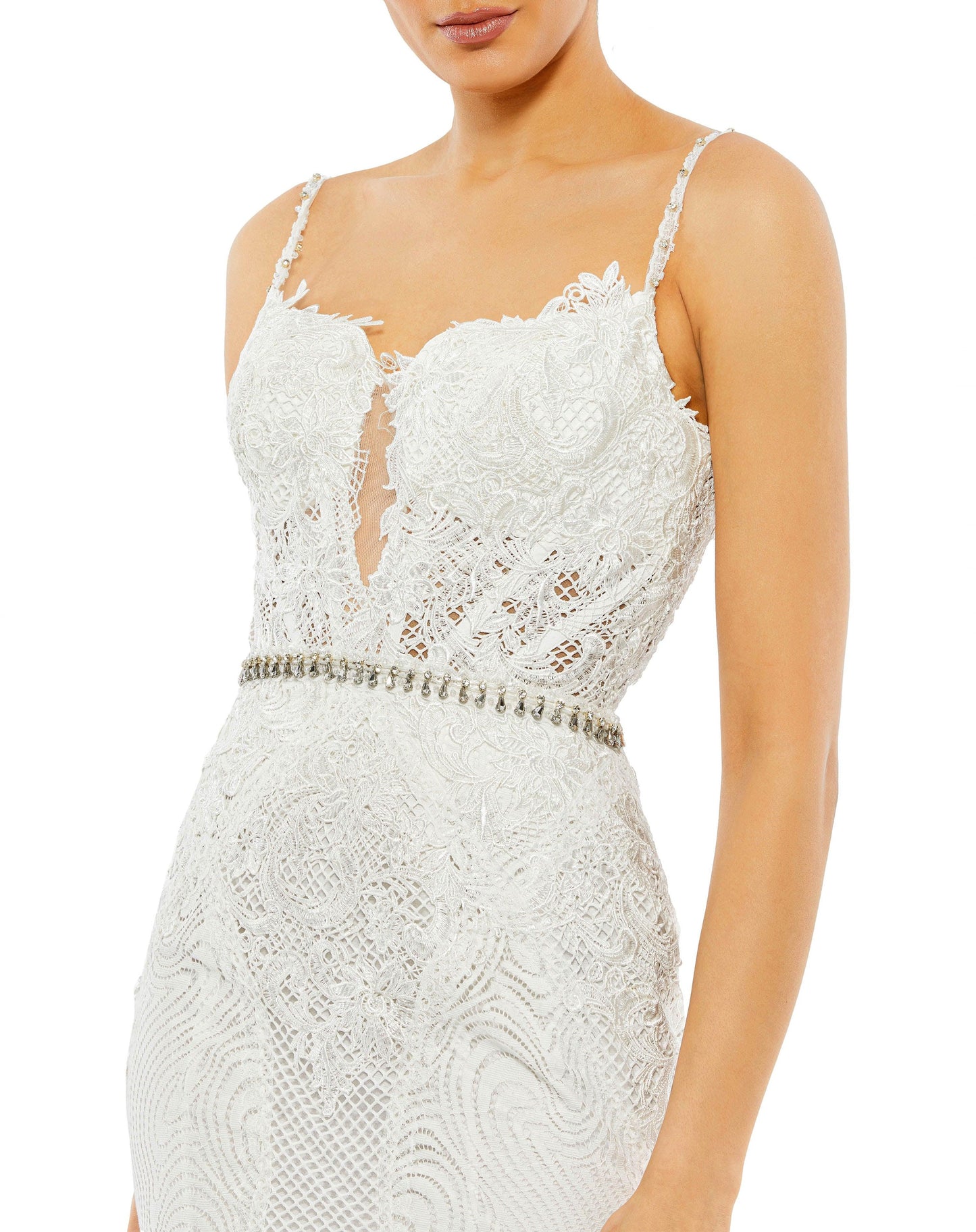 Mac Duggal 79082 Prom Long Mermaid Lace Gown