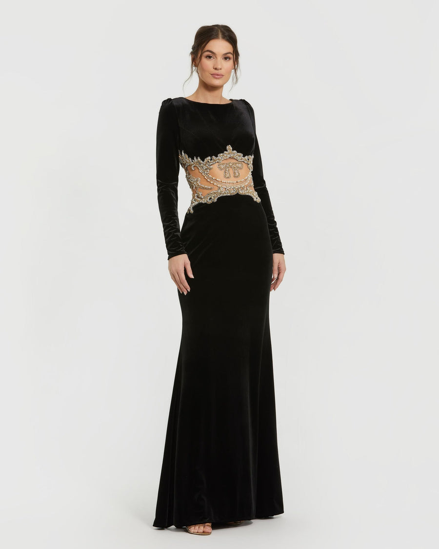Formal Dresses Fitted Long Formal Evening Dress Black