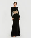 Formal Dresses Fitted Long Formal Evening Dress Black