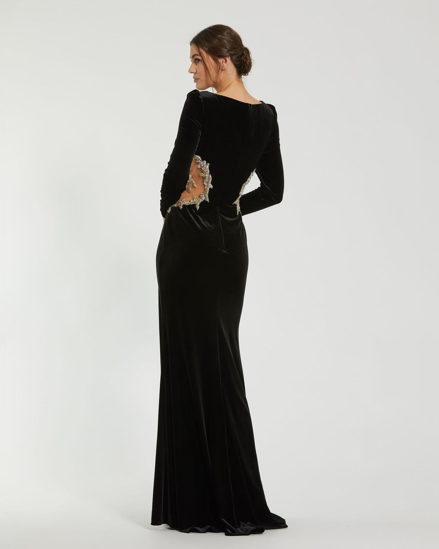 Formal Dresses Fitted Long Formal Evening Dress Black