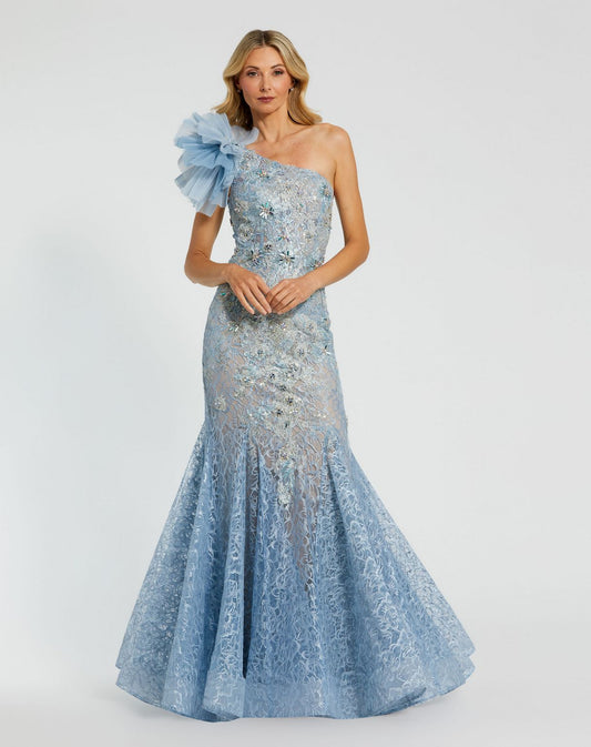 Formal Dresses Long Formal Evening Mermaid Dress Powder Blue