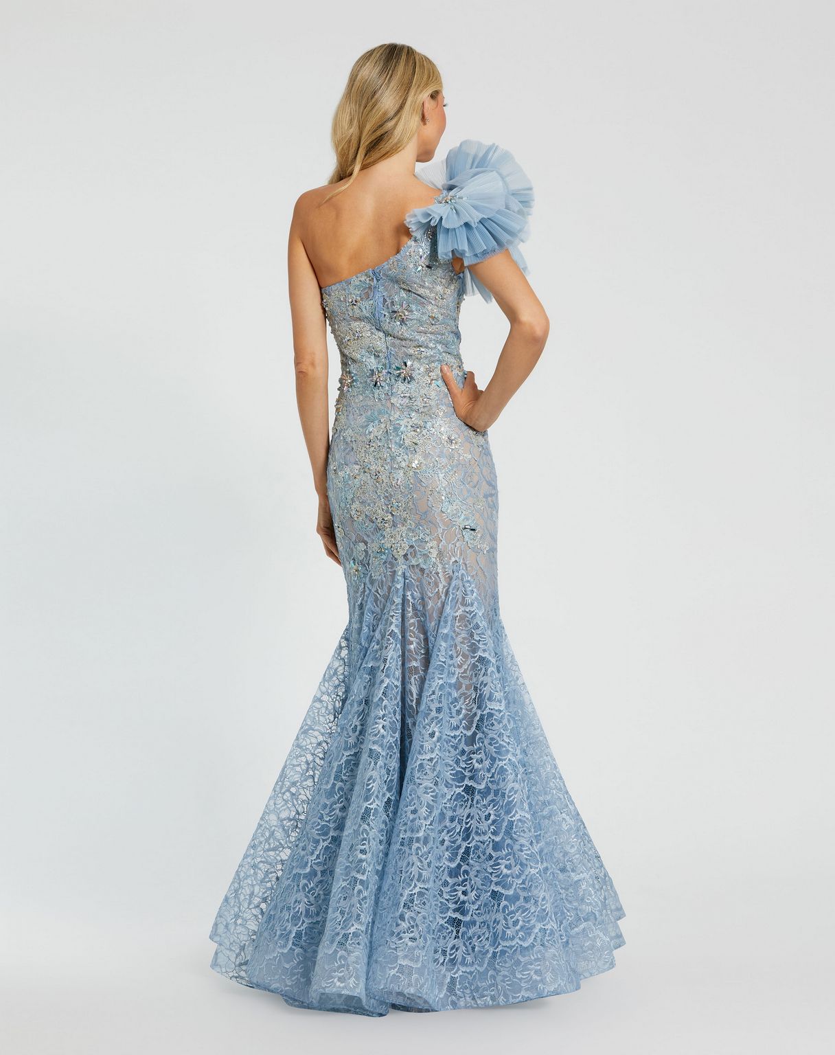 Formal Dresses Long Formal Evening Mermaid Dress Powder Blue