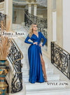 Formal Dresses  Long Sleeve Formal A Line Evening Dress Royal