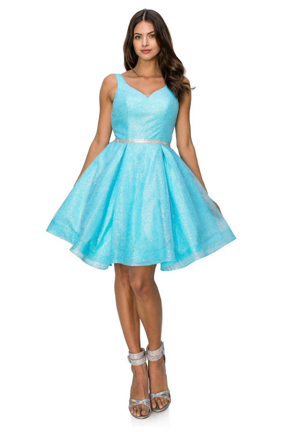 Cocktail Dresses  Blue Homecoming Short A Line Prom Dress