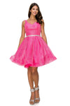 Cocktail Dresses  Blue Homecoming Short A Line Prom Hot Pink