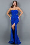 Prom Dresses Long Formal Slit Glitter Prom Dress Royal