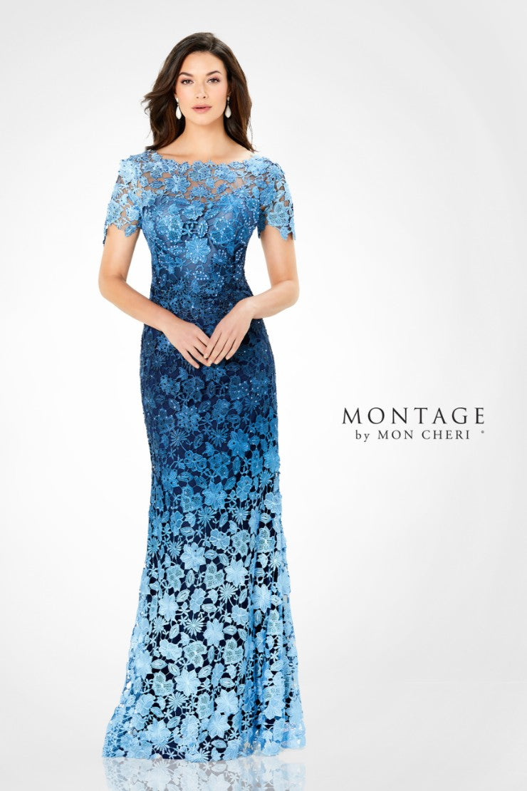 Mother of the Bride Dresses Long Lace Gown Mother of the Bride Dress Navy/Light
Blue/Multi