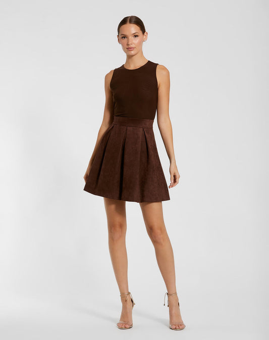 Cocktail Dresses Homecoming A Line Short Cocktail Mini Dress Chocolate