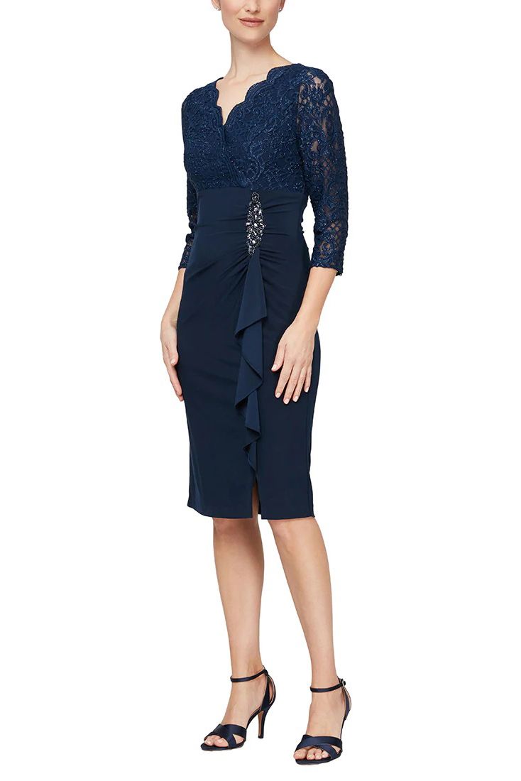 فستان رسمي قصير من Alex Evenings 81122531