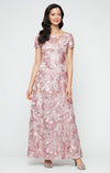 Formal Dresses A Line Long Formal Evening Dress Rose