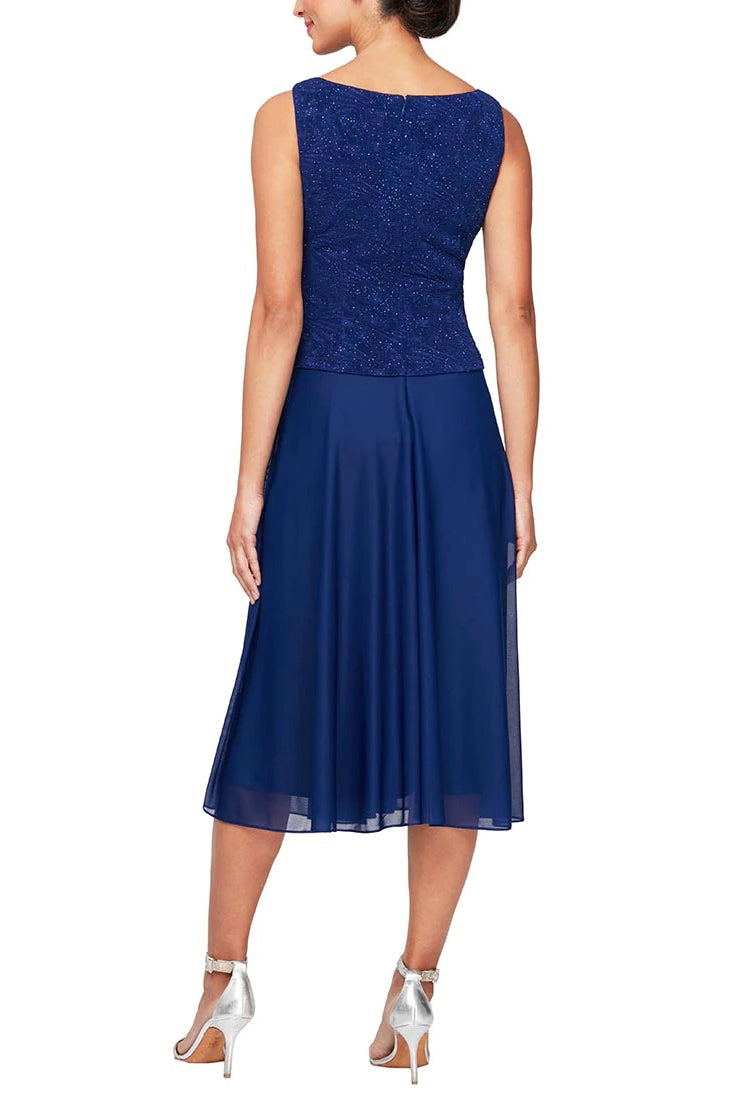 Mother of the Bride Dresses Long Formal Front Jacket Mother of the Bride Dress ELECTRIC BLUE