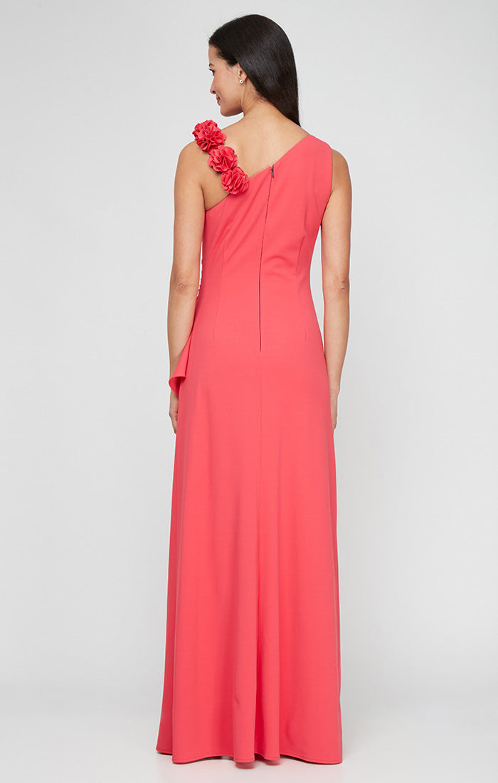 Formal Dresses Long Ruffle Formal Evening Dress Coral