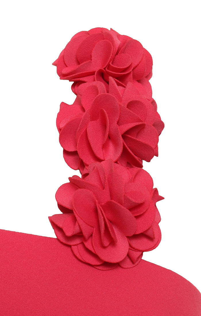 Formal Dresses Long Ruffle Formal Evening Dress Coral